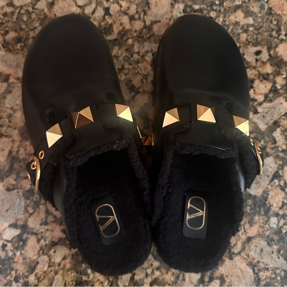 VALENTINO GARAVANI Roman Stud Sabot Mule - Picture 8 of 9